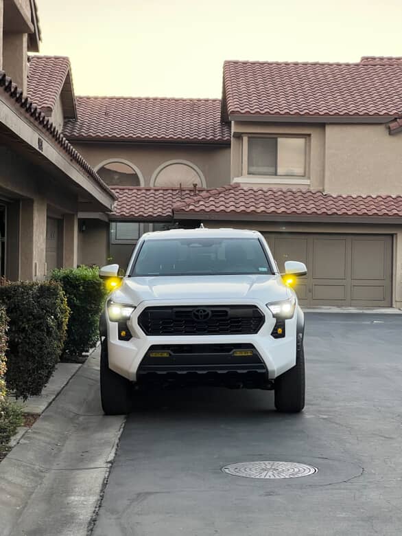 +2024 Tacoma Mirror ditch light Baja Designs S2