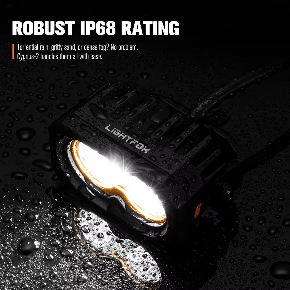 LIGHTFOX IP68 Waterproof 2 Inch Combo Beam 50w Led Pod Light LED