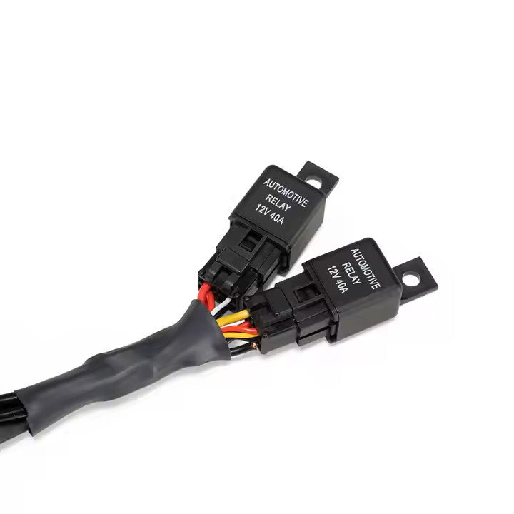 LIGHTFOX 2 Way Wiring Loom Harness Accessories LED Pod Light