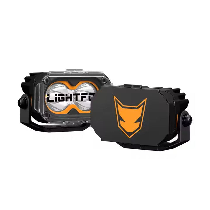 LIGHTFOX IP68 Waterproof 2 Inch Combo Beam 50w Led Pod Light LED