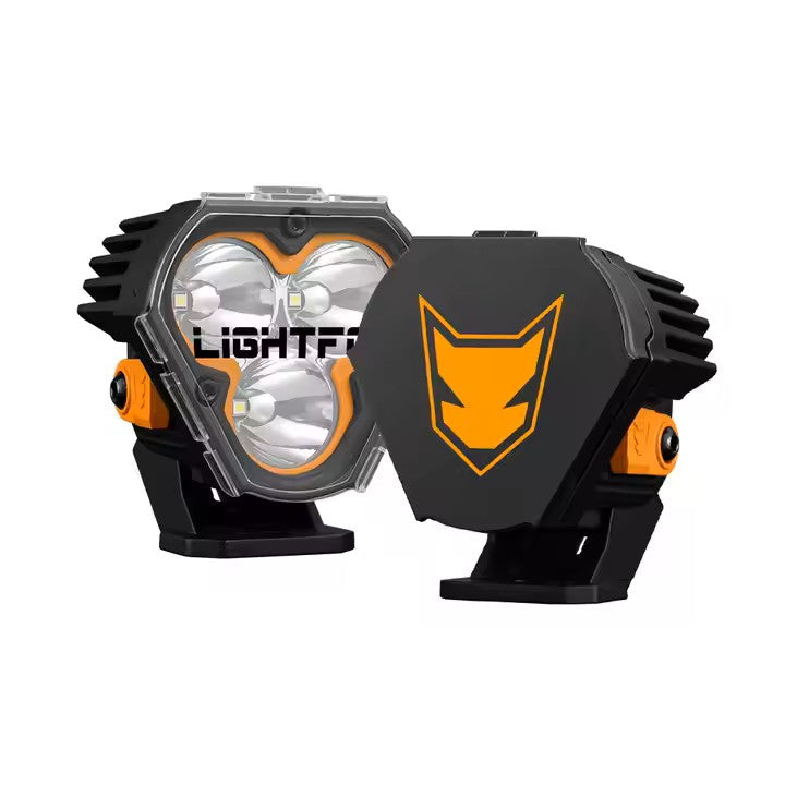 LIGHTFOX 3 Inch Combo Beam IP68 Waterproof 70w Led Pod Light LED