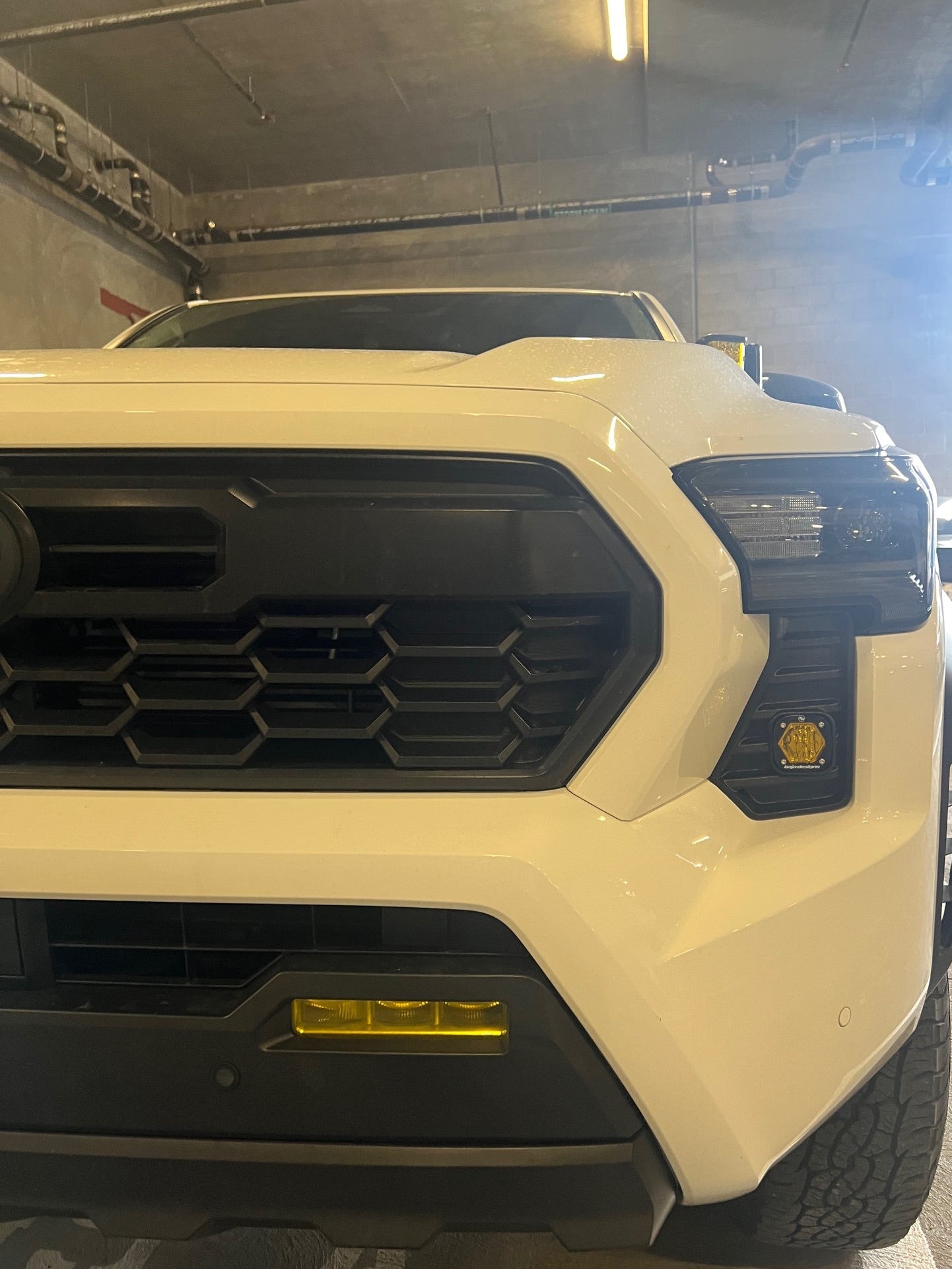 Cubierta de ventilación LED para Tacoma S1 +2024 (negro mate)