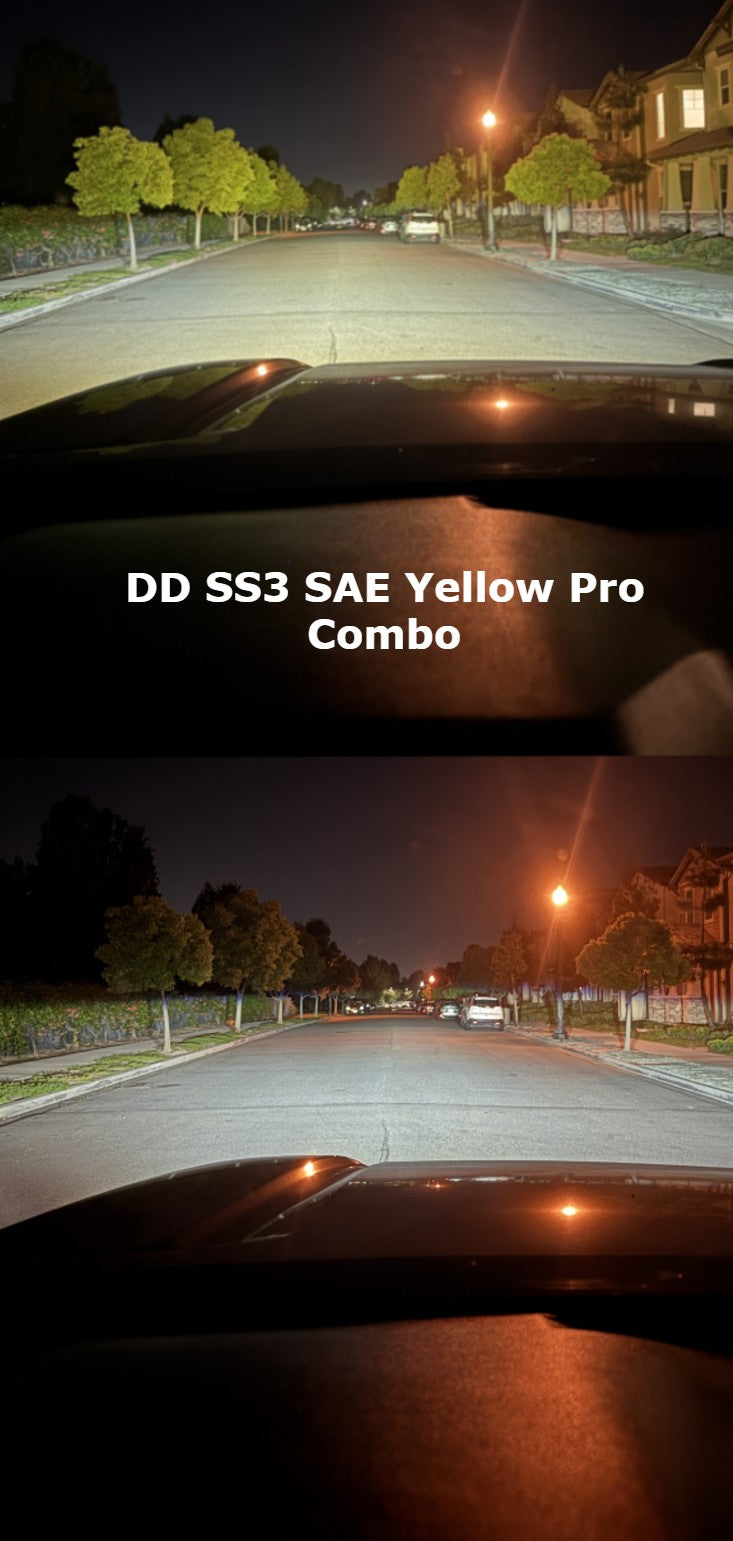 Cubierta de ventilación LED para Tacoma DD SS3 +2024 (negro mate ASA)