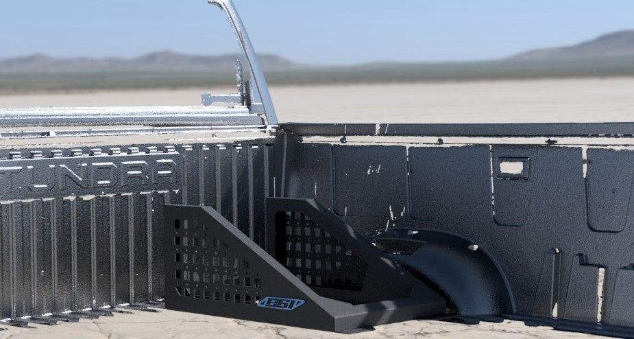 Truck bed universal tire carrier