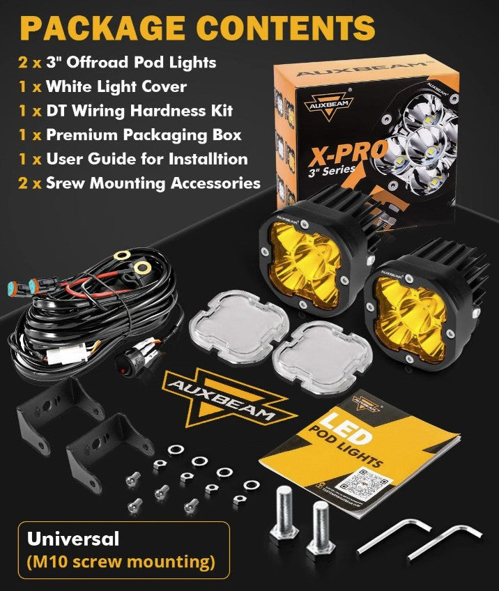 Auxbeam XP Ultra Spot 9600 LM
