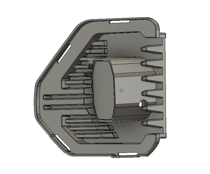 Cubierta de ventilación LED Squadron de Baja Designs para Colorado LT/TrailBoss 2024 (negro mate ASA)