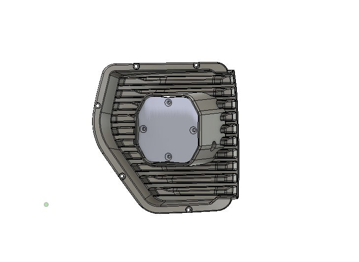 Cubierta de ventilación LED para Toyota Tundra 2022 (negro mate ASA) Baja Designs S1