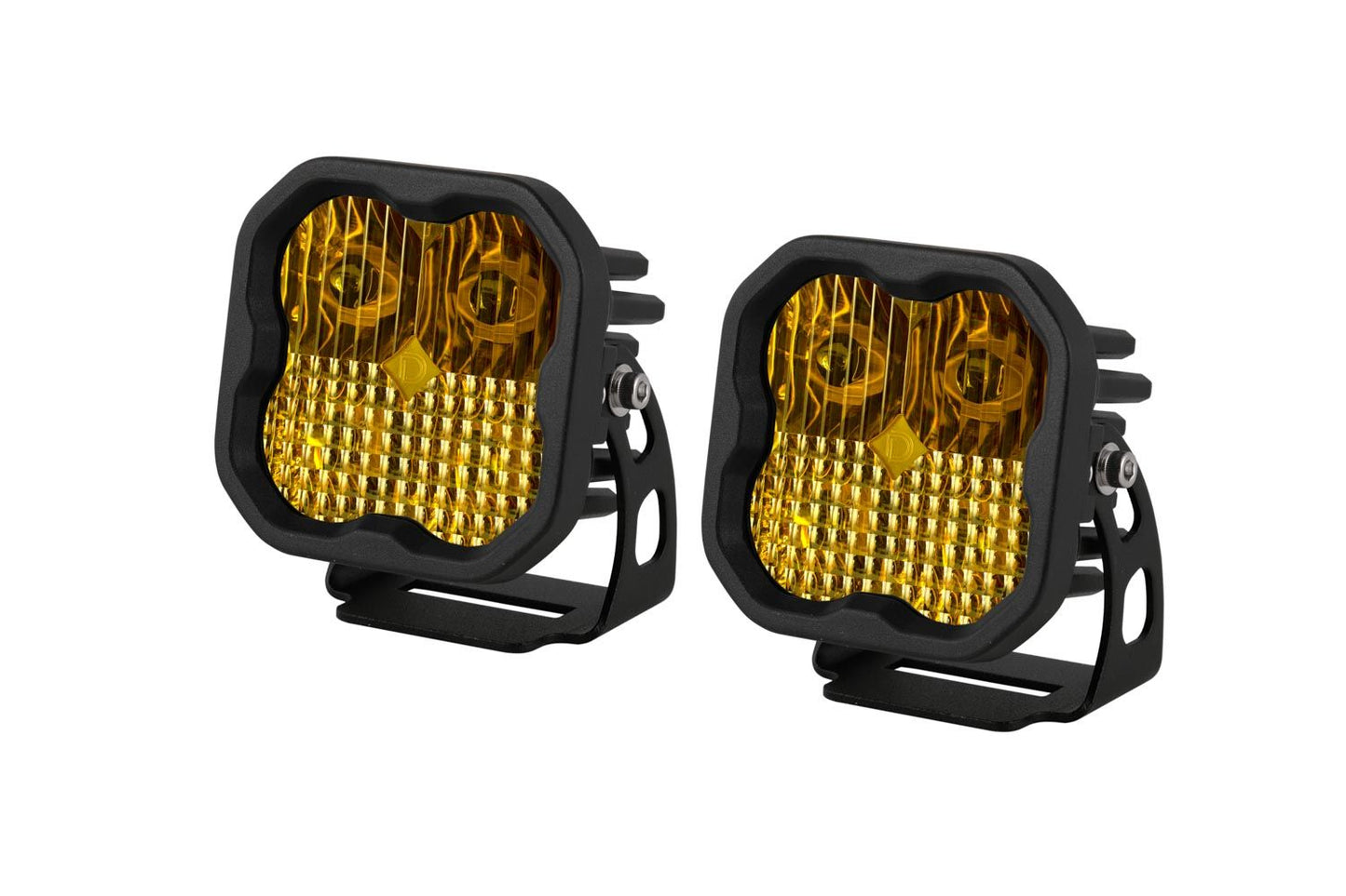 Cubierta de ventilación LED para Tacoma DD SS3 2024 (negro mate) + par de luces LED deportivas DD SS3