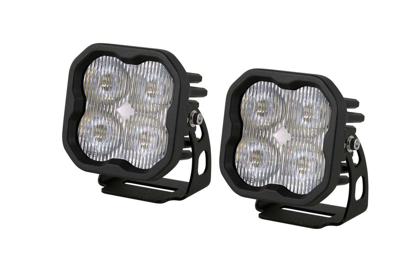Cubierta de ventilación LED para Tacoma DD SS3 2024 (negro mate) + par de luces LED deportivas DD SS3