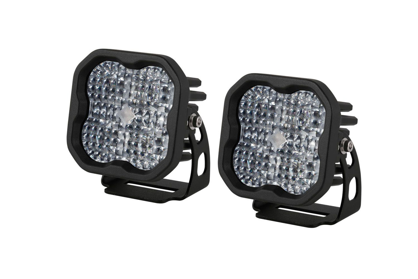 Cubierta de ventilación LED para Tacoma DD SS3 2024 (negro mate) + par de luces LED deportivas DD SS3