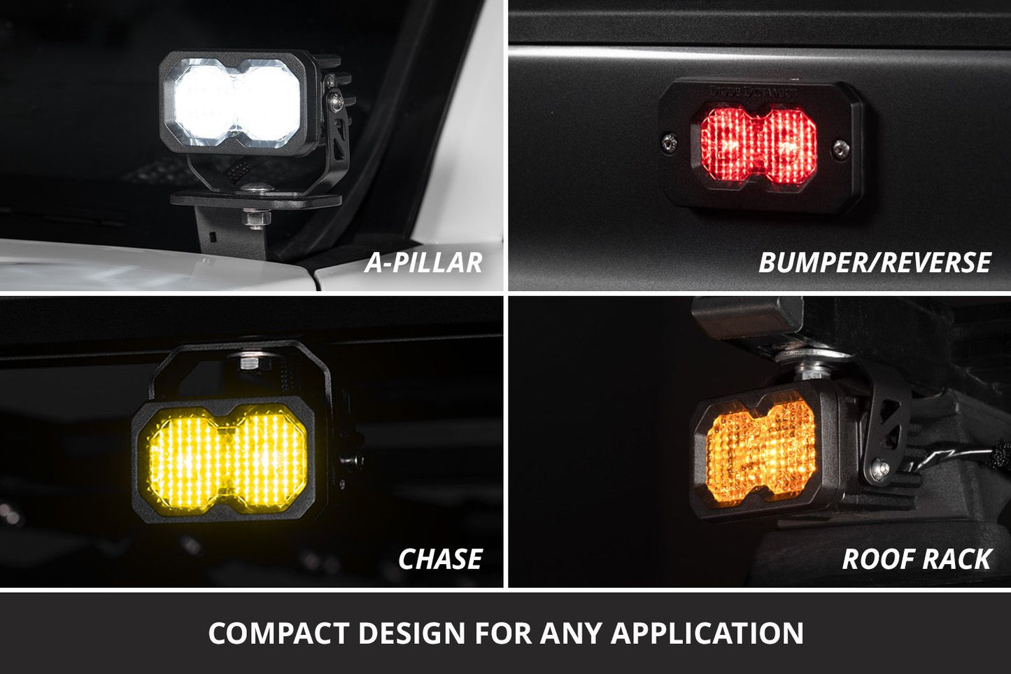+2024 Colorado/Canyon Espejo de luz de zanja + Diode Dynamics C2.0 Max