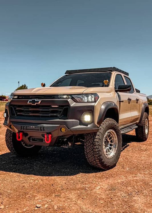Cubierta de ventilación LED DDSS3 para Colorado LT/Trailboss/Z71 +2024 (negro mate ASA)