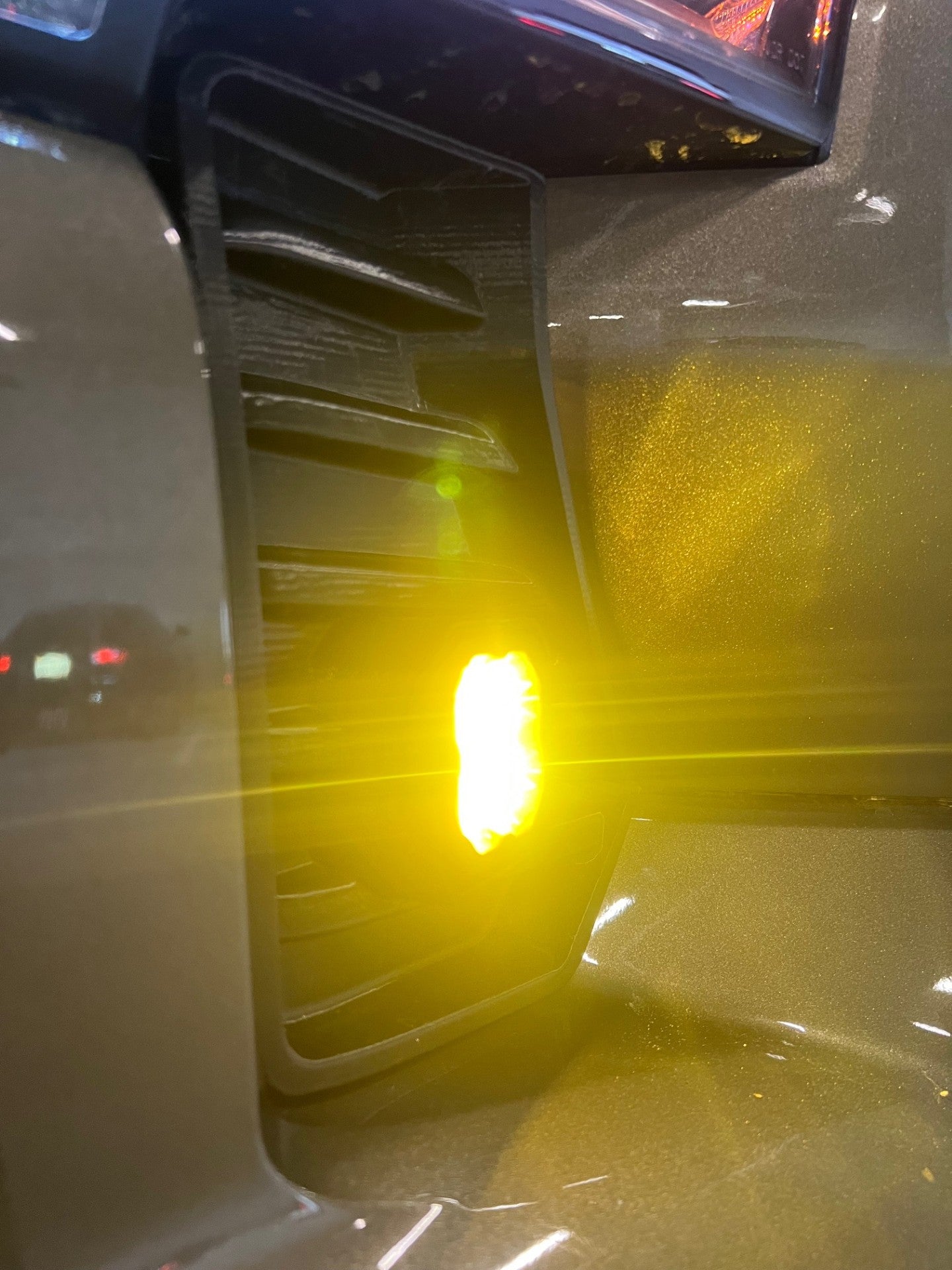 Cubierta de ventilación LED para Tacoma DD SSC1 +2024 (negro mate)