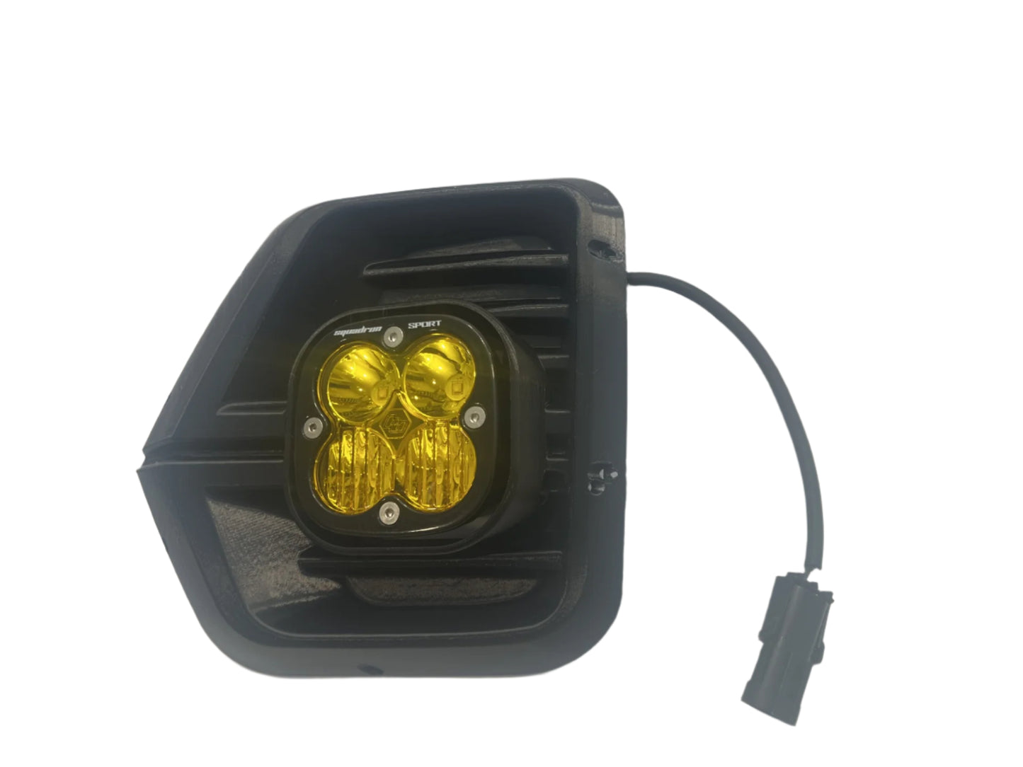 Cubierta de ventilación LED Squadron de Baja Designs para Colorado LT/TrailBoss 2024 (negro mate ASA)