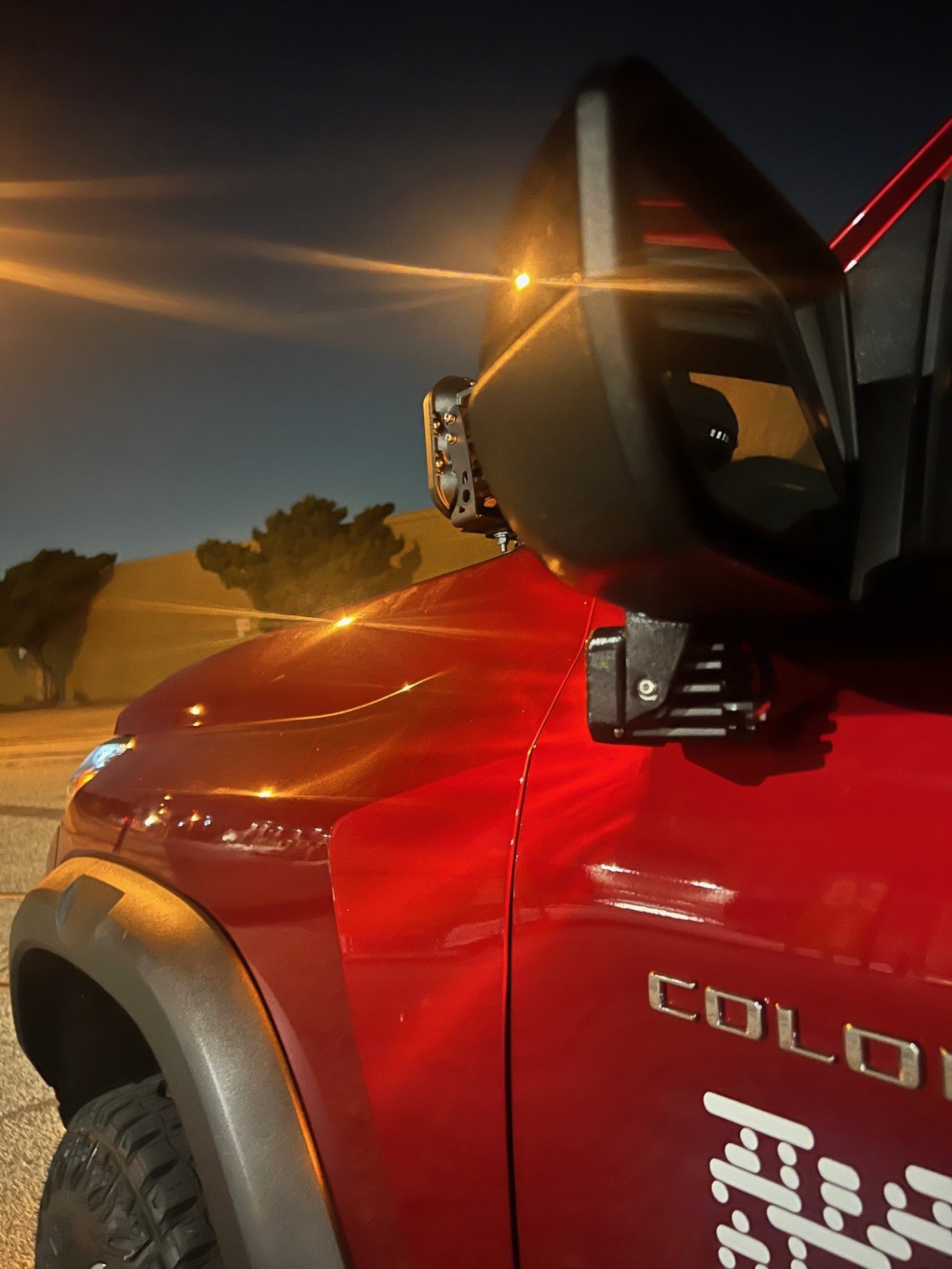 +2024 Colorado/Canyon Luz de zanja de espejo + Diode Dynamics C2.0 Sport