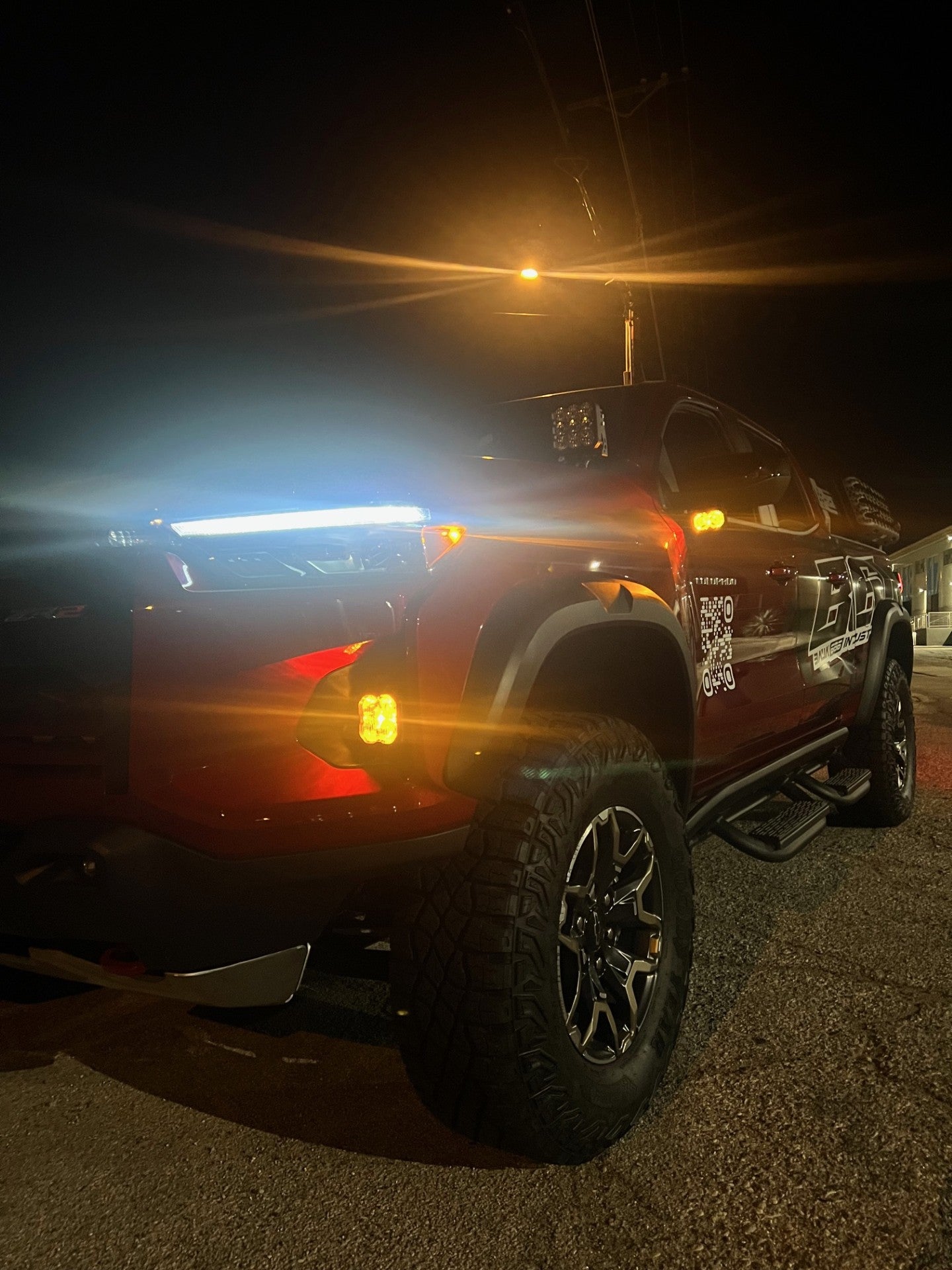+2024 Colorado/Canyon Luz de zanja de espejo + Diode Dynamics C2.0 Sport