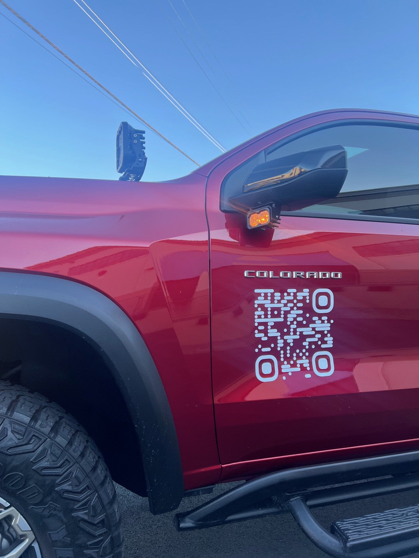 +2024 Colorado/Canyon Luz de zanja de espejo + Diode Dynamics C2.0 Sport