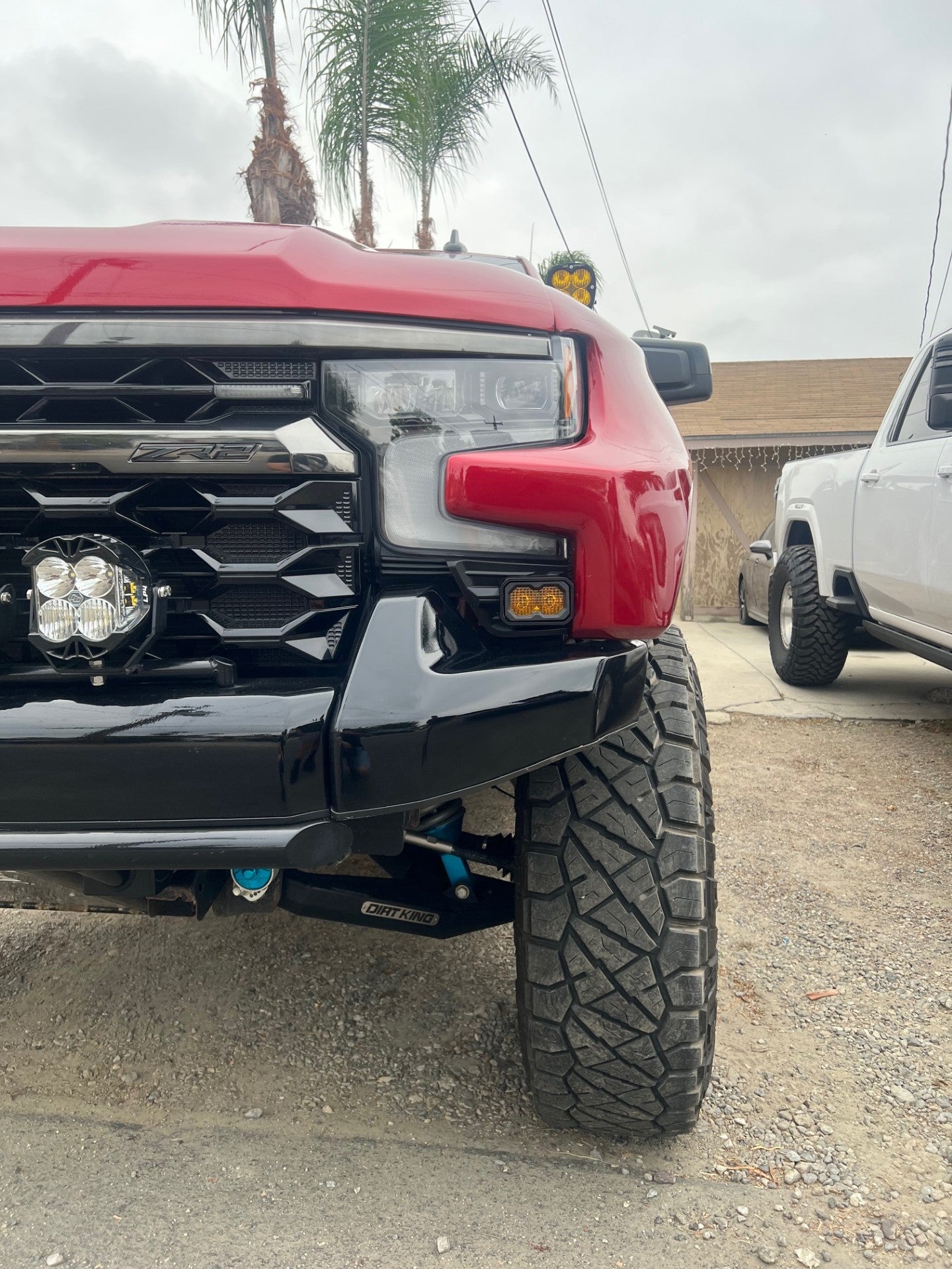 +2022 Silverado ZR2 Led vent cover (ASA Matte Black) Diode Dynamics C2.0