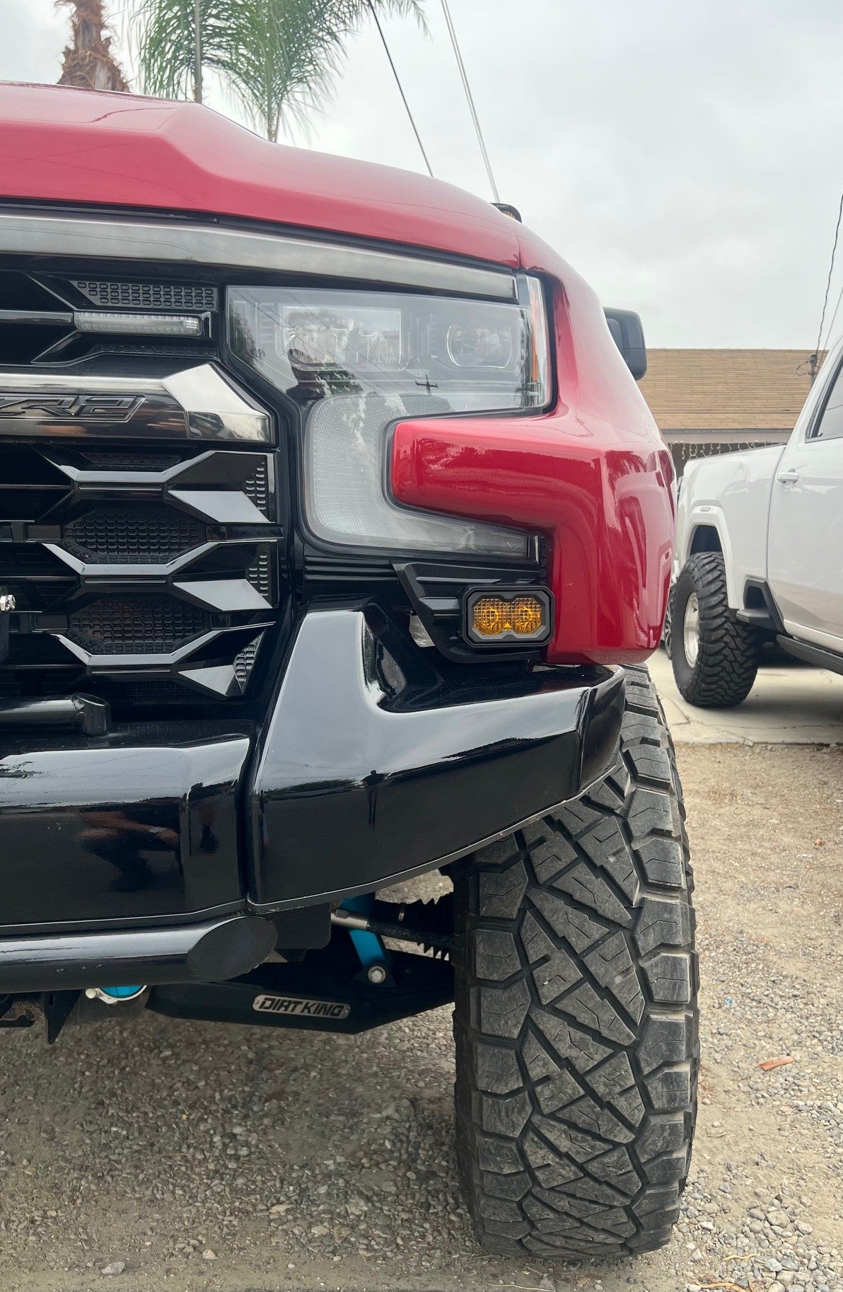 +2022 Silverado ZR2 Led vent cover (ASA Matte Black) Diode Dynamics C2.0