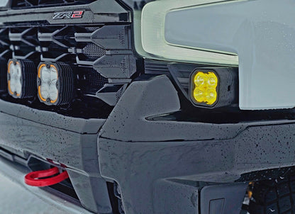 Cubierta de ventilación LED para Toyota Tundra 2022 (negro mate ASA) Baja Designs S1