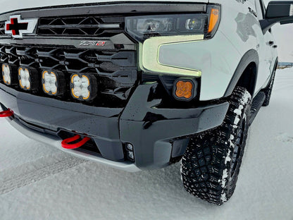 Cubierta de ventilación LED para Toyota Tundra 2022 (negro mate ASA) Baja Designs S1