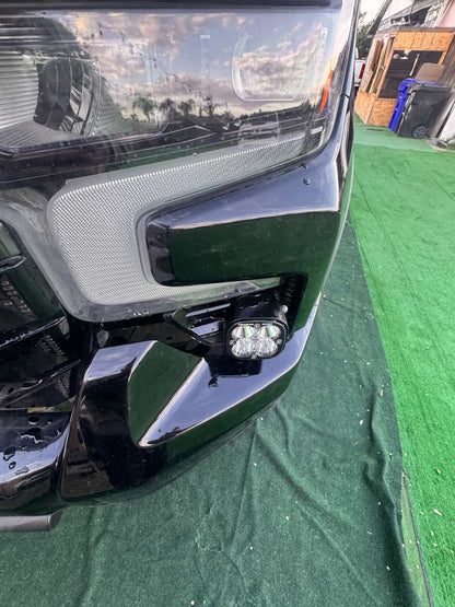 Cubierta de ventilación LED para Toyota Tundra 2022 (negro mate ASA) Baja Designs S1