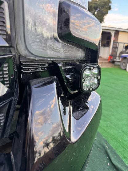 Cubierta de ventilación LED para Toyota Tundra 2022 (negro mate ASA) Baja Designs S1