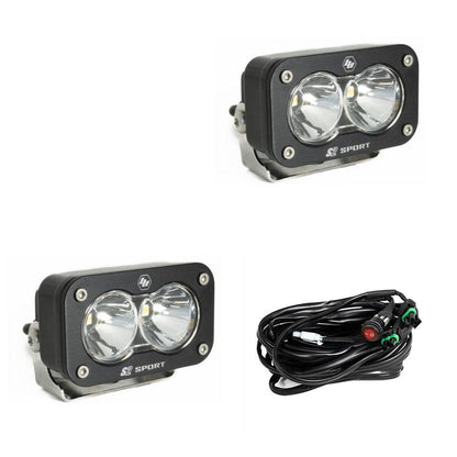 +2024 Colorado/Canyon Espejo luz de zanja + Baja Designs S2 Sport