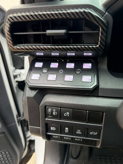+2024 Tacoma/4Runner Switch panel mount (fit Diode Dynamics D-Switch)