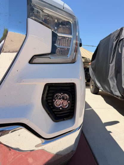 Cubierta de ventilación LED DDSS3 para Colorado LT/Trailboss/Z71 +2024 (negro mate ASA)