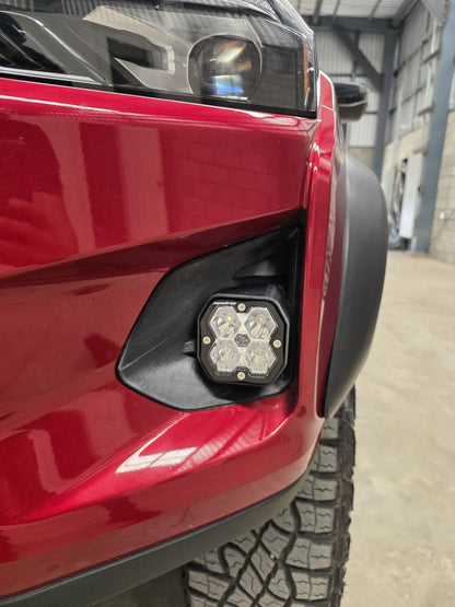 +2023 Colorado ZR2 Foglight conversion For Baja design Squadron 2.0 (ASA black)