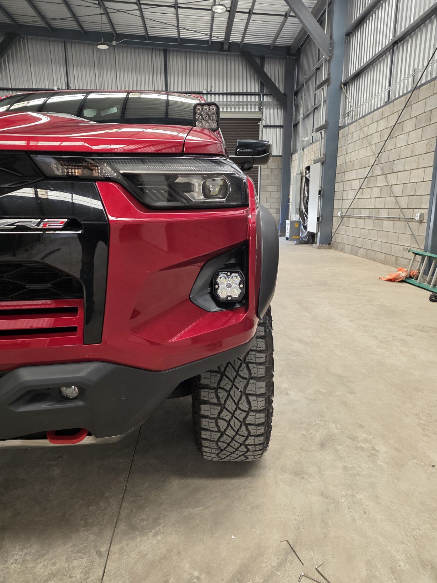 +2023 Colorado ZR2 Foglight conversion For Baja design Squadron 2.0 (ASA black)