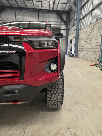 +2023 Colorado ZR2 Foglight conversion For Baja design Squadron 2.0 (ASA black)
