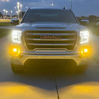 Cubierta de ventilación +2024 Colorado LT/Trailboss/Z71 (negro mate ASA) + módulo LED SS3 SAE/DOT PRO