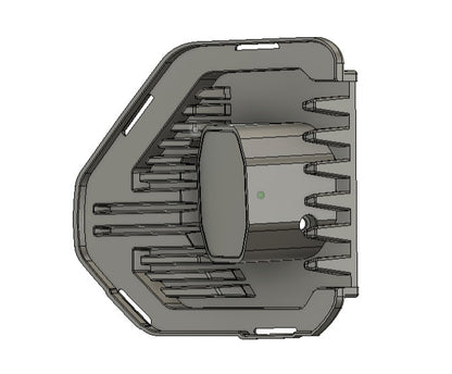 2019-2022 GMC Sierra 1500 Baja Designs Squadron Led vent cover (ASA Matte Black)