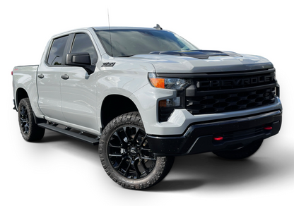 +2022 Silverado 1500 (NON LED Headlight) DDSS3 Led vent cover (ASA Matte Black)
