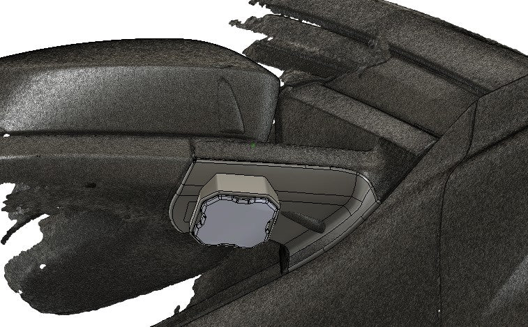 +2024 Colorado/Canyon Espejo de luz de zanja Diode Dynamics C2.0