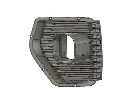 Cubierta de ventilación LED Squadron de Baja Designs para Colorado LT/TrailBoss 2024 (negro mate ASA)
