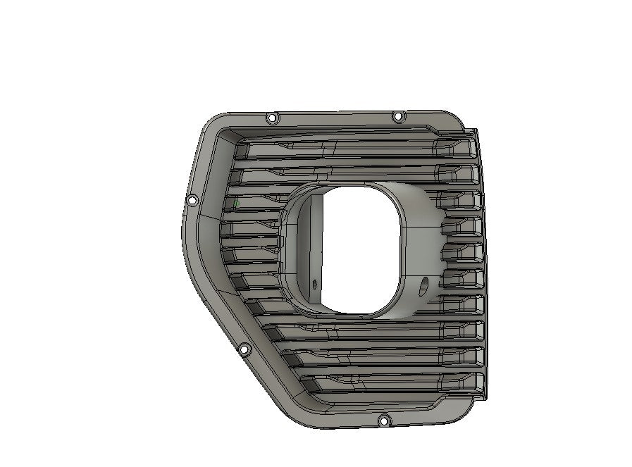 Cubierta de ventilación LED Squadron de Baja Designs para Colorado LT/TrailBoss 2024 (negro mate ASA)