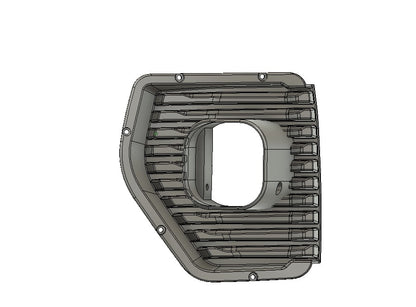 Cubierta de ventilación LED Squadron de Baja Designs para Colorado LT/TrailBoss 2024 (negro mate ASA)