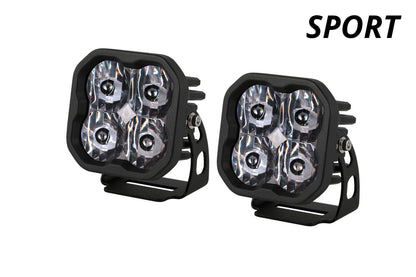 Conversión de luces antiniebla Colorado ZR2 2023 (negro brillante) + Diode Dynamics SS3 SAE Sport LED Pod 