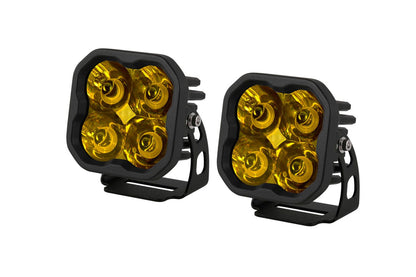 Cubierta de ventilación LED para Toyota Tundra 2022 (negro mate ASA) Baja Designs S1
