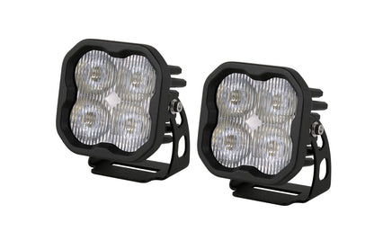 Cubierta de ventilación LED para Toyota Tundra 2022 (negro mate ASA) Baja Designs S1