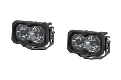 Cubierta de ventilación LED para Toyota Tundra 2022 (negro mate ASA) Baja Designs S1