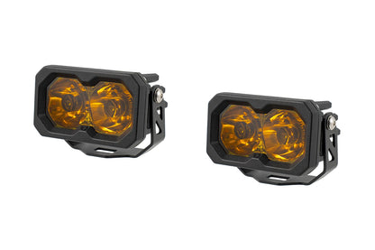 Cubierta de ventilación LED para Toyota Tundra 2022 (negro mate ASA) Baja Designs S1