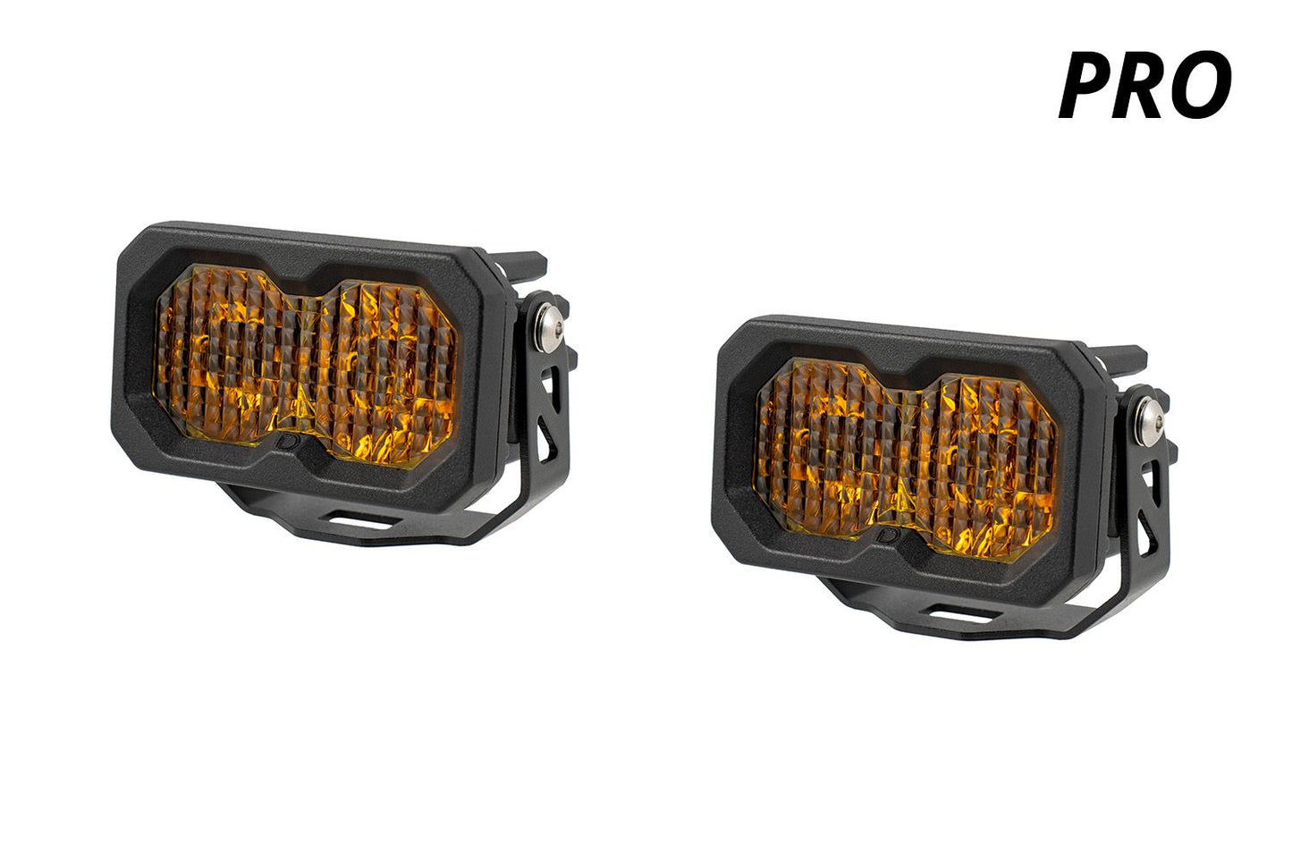 +2022 Silverado ZR2 Led vent cover (ASA Matte Black) + Diode Dynamics C2.0 PRO