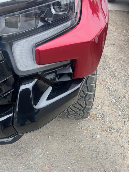 +2022 Silverado ZR2 Led vent cover (ASA Matte Black) Baja Designs S2