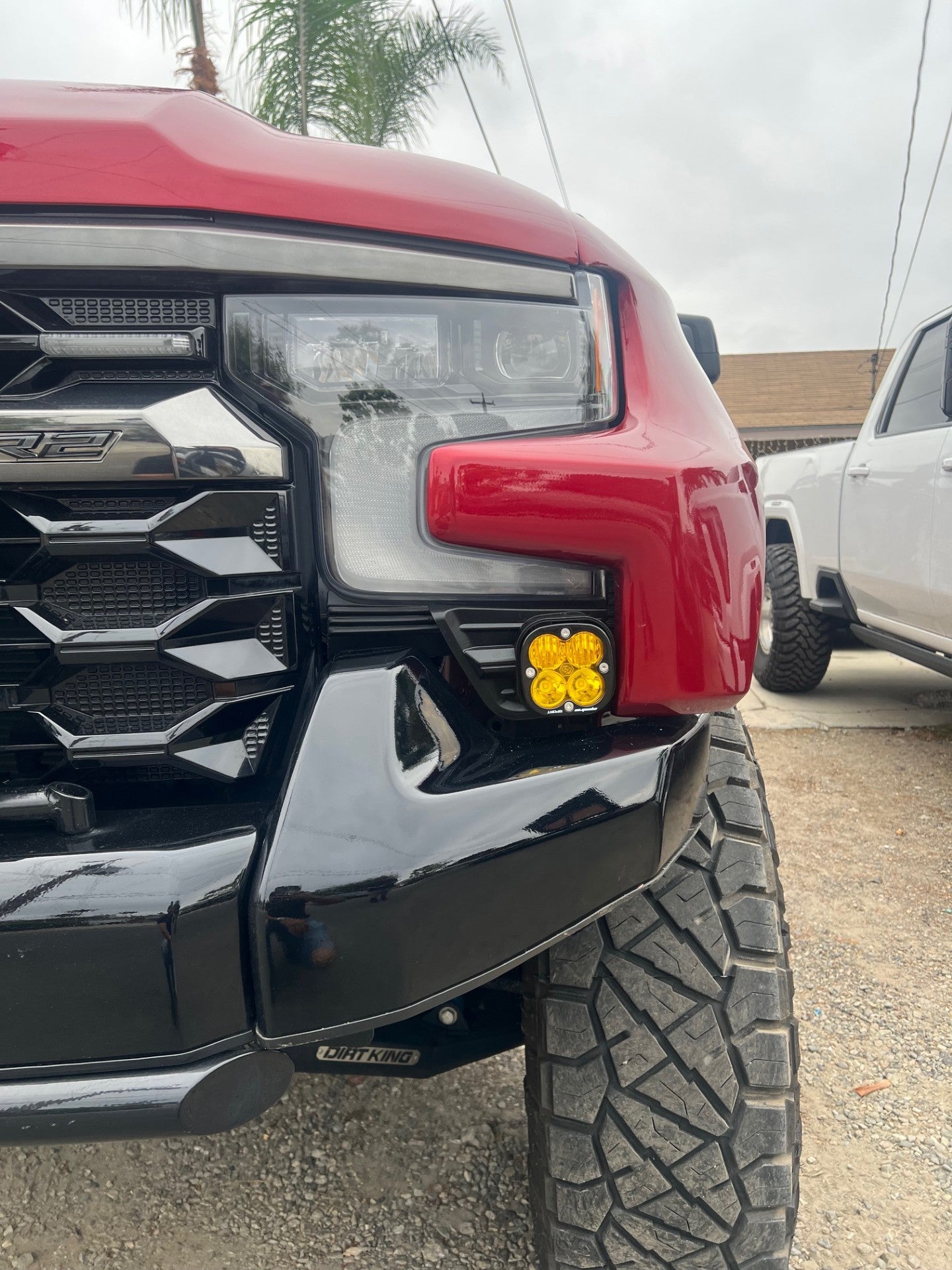 Cubierta de ventilación LED para Toyota Tundra 2022 (negro mate ASA) Baja Designs S1