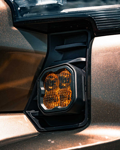 Cubierta de ventilación LED para Tacoma DD SS3 +2024 (negro mate ASA)